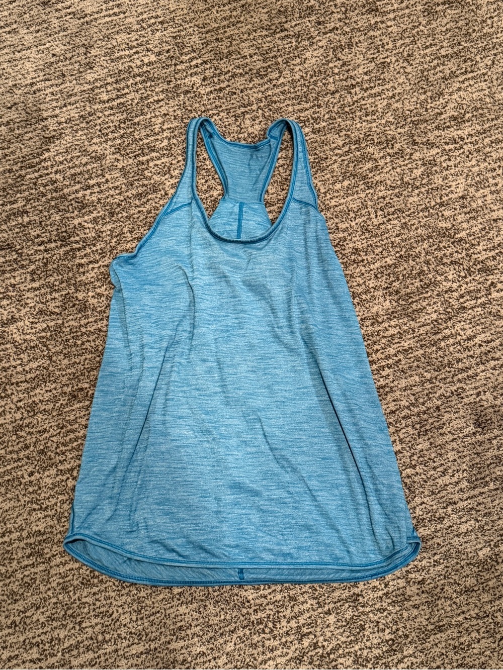 lululemon athletica Light Blue Racerback Tank